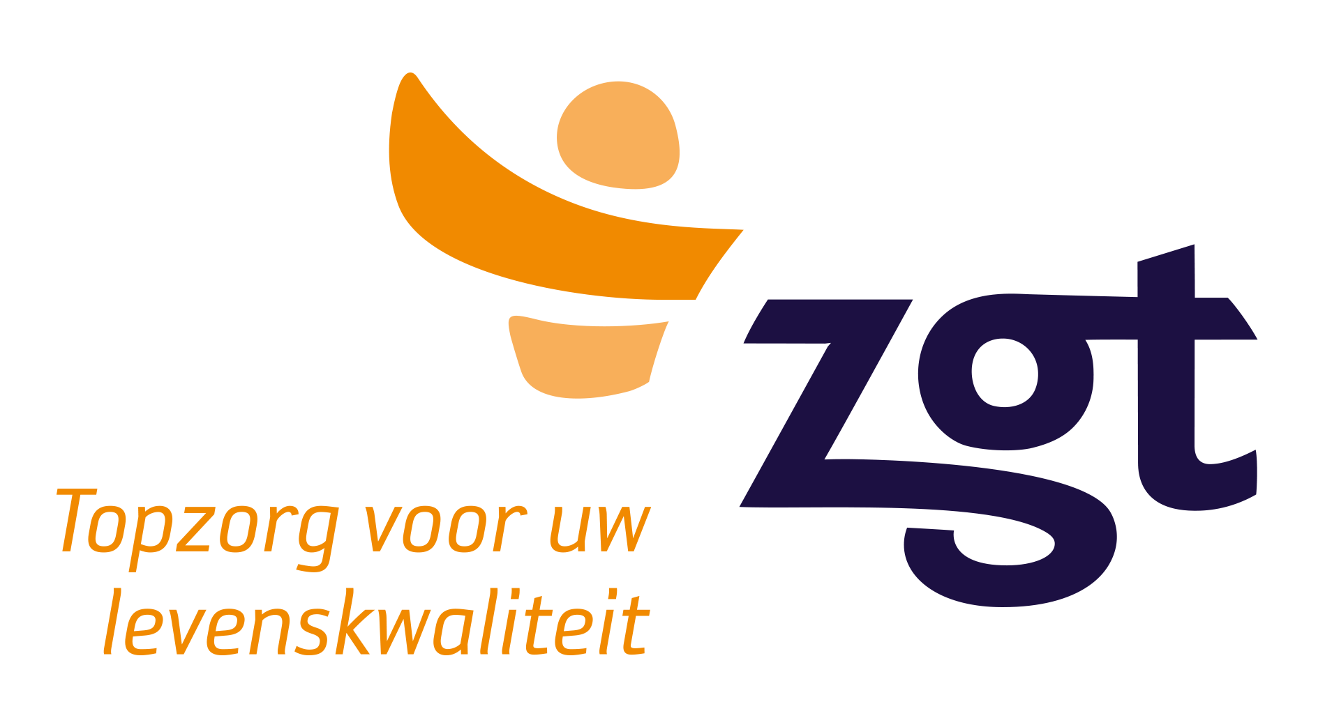 Logo ZGT, Topzorg voor uw levenskwaliteit